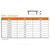Заглушка НПВХ коричневая Дн 125 б/нап KGM Ostendorf 221620 — 8