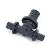 Тройник для PE-X труб аксиальный PPSU Дн 25х16х20 переходной RAUTITAN PX Rehau 11600831001 — 3
