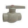 Кран шаровой PP-R серый Дн 25 внутренняя пайка OPTIMA VALFEX VALF 10145025Г, миниатюра — 2