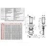 Задвижка шиберная односторонняя нерж VG6400-03EP Ду 150 Ру10 межфл с пневмоприводом 2/стороннего действия уплотнение: EPDM Tecofi VG6400-03EP0150