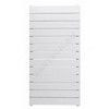 Радиатор трубчатый Соло Г 2-2000 7 секций с нижней подводкой ВР G 1/2" RAL 9007 (тёмно-алюминиевый) КЗТО