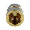 Муфта МП латунь никель обжим Дн 26х3/4" ВР ГОСТ 32415-2013 7002 Aquasfera 7002-05