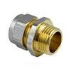 Муфта МП латунь никель обжим Дн 16х3/4" НР ГОСТ 32415-2013 7001 Aquasfera 7001-02, миниатюра — 2