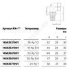 Угольник для PE-X труб аксиальный бронза Дн 20х3/4" ВР RAUTITAN RX+ Rehau 14563561001 (13660971001) — 3