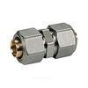 Муфта для МП/PE-X труб латунь обжим Дн 20 R560AM Giacomini R560MX057 — 1