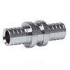 Муфта для PE-X труб аксиальная латунь хром Дн 17 THERM S Рехау 12502773002 — 1