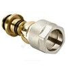 Евроконус для МП труб латунь обжим Дн 16х2,0х3/4" с накидной гайкой SantechSystems