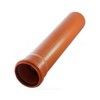 Труба PP-B с раструбом коричневая Дн 160х4,9 б/нап SN4 L=6,0м в/к VALFEX 301600600