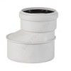 Переход PP-MD эксцентрический бесшумный светло-серый Skolan Safe SKR Дн 160х110 (DN160х110) б/нап в/к Ostendorf 337710, миниатюра — 2