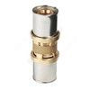 Муфта для МП/PE-X труб латунь пресс Дн 50 RM102 Giacomini RM102Y015 — 1