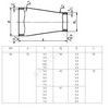 Переход сталь концентрический Дн 273х7,0-219х6,0 (Ду 250х200) бесшовный ГОСТ 17378-2001, миниатюра — 14