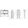 Муфта МП латунь никель пресс Дн 20х1/2" ВР ГОСТ 32415-2013 8002 Aquasfera 8002-03, миниатюра — 8