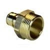 Муфта для PE-X труб радиальная латунь Дн 20х1/2" НР РОС, миниатюра — 6