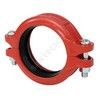 Муфта гибкая грувлок ковкий чугун XGQT02B Ду40 (Дн48) Ру25 JIANZHI, миниатюра — 1