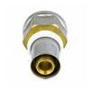 Муфта МП латунь никель пресс Дн 20х1/2" ВР ГОСТ 32415-2013 8002 Aquasfera 8002-03, миниатюра — 6