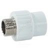 Муфта PP-R комбинированная белая Дн 25х1/2" НР RTP (РосТурПласт) 10664 — 1