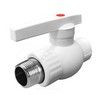 Кран шаровой PP-R белый Дн 32х1" НР VALFEX 10144232 — 2