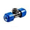 Тройник компрессионный ПЭ Дн 63х1 1/4"х63 ВР Ру16 ТПК-АКВА 52611463