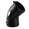 Отвод электросварной ПЭ100 Дн 25х45гр Ру16 SDR11 Type B TEGA 1819061, миниатюра — 0
