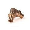 Угольник для PE-X труб аксиальный бронза Дн 25х90гр RX+ Рехау 14570233001 — 1