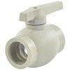Кран шаровой PP-R серый Дн 63 внутренняя пайка VALFEX 10144063Г — 1