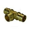 Тройник для PE-X труб радиальный латунь Дн 16х1/2"х16 НР РОС — 4