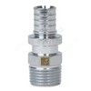 Муфта для PE-X труб аксиальная латунь хром Дн 25х1" НР THERM S Рехау 12534393002, миниатюра — 1