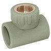 Тройник PP-R комбинированный серый Дн 25х3/4" ВР VALFEX 10127025Г