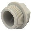 Заглушка (пробка) PP-R серая Дн 20х1/2" НР VALFEX 10163020Г — 1