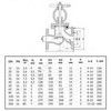 Клапан запорный сталь 15с65нж Ду 125 Ру16 Тмакс=425 оС фл HJCN — 3