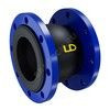 Компенсатор резиновый антивибрационный EPDM Ду 150 Ру16 фл L=180мм LD LD.КФР.150.16 сжатие/растяжение 20 мм/12 мм, миниатюра — 0