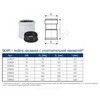 Муфта PP-MD насадная бесшумная светло-серая Skolan Safe SKAM Дн 90 (DN90) б/нап в/к Ostendorf 334810