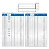 Труба PP-H с раструбом серая HT HTEM Дн 125х3,1 б/нап L=3,0м в/к Ostendorf 116070 — 16