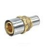 Муфта переходная для МП/PE-X труб латунь пресс Дн 20х16 RM103 Giacomini RM103Y010 — 1