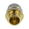 Муфта МП латунь никель обжим Дн 26х3/4" НР ГОСТ 32415-2013 7001 Aquasfera 7001-05, миниатюра — 3