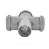 Крестовина PP-H 1-плоскостная серый Дн 110х110х110х87гр б/нап в/к VALFEX 27211110, миниатюра — 9