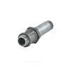 Сгон сталь оц Ду 20 L=110мм в комплекте муфта и контргайка чугун ГОСТ 8969-75 КАЗ — 3