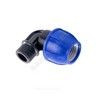 Отвод компрессионный ПЭ Дн 63х1 1/4"х90гр НР Ру10 RTP (РосТурПласт) 22064, миниатюра — 0
