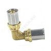 Угольник для МП/PE-X труб латунь пресс Дн 16х90гр RM122 Giacomini RM122Y003, миниатюра — 1