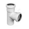 Тройник PP-M бесшумный белый Дн 50х50х87гр б/нап в/к RTP (РосТурПласт) 24556 — 2