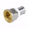 Муфта МП латунь никель пресс Дн 20х1/2" ВР ГОСТ 32415-2013 8002 Aquasfera 8002-03, миниатюра — 0