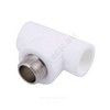 Тройник PP-R комбинированный белый Дн 32х1/2" НР VALFEX 10128232, миниатюра — 1