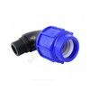 Отвод компрессионный ПЭ Дн 32х3/4"х90гр НР Ру16 ТПК-АКВА 50013234 — 3